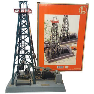Lionel 6-14081 No. 455R animated Shell oil derrick trackside accessory O Gauge